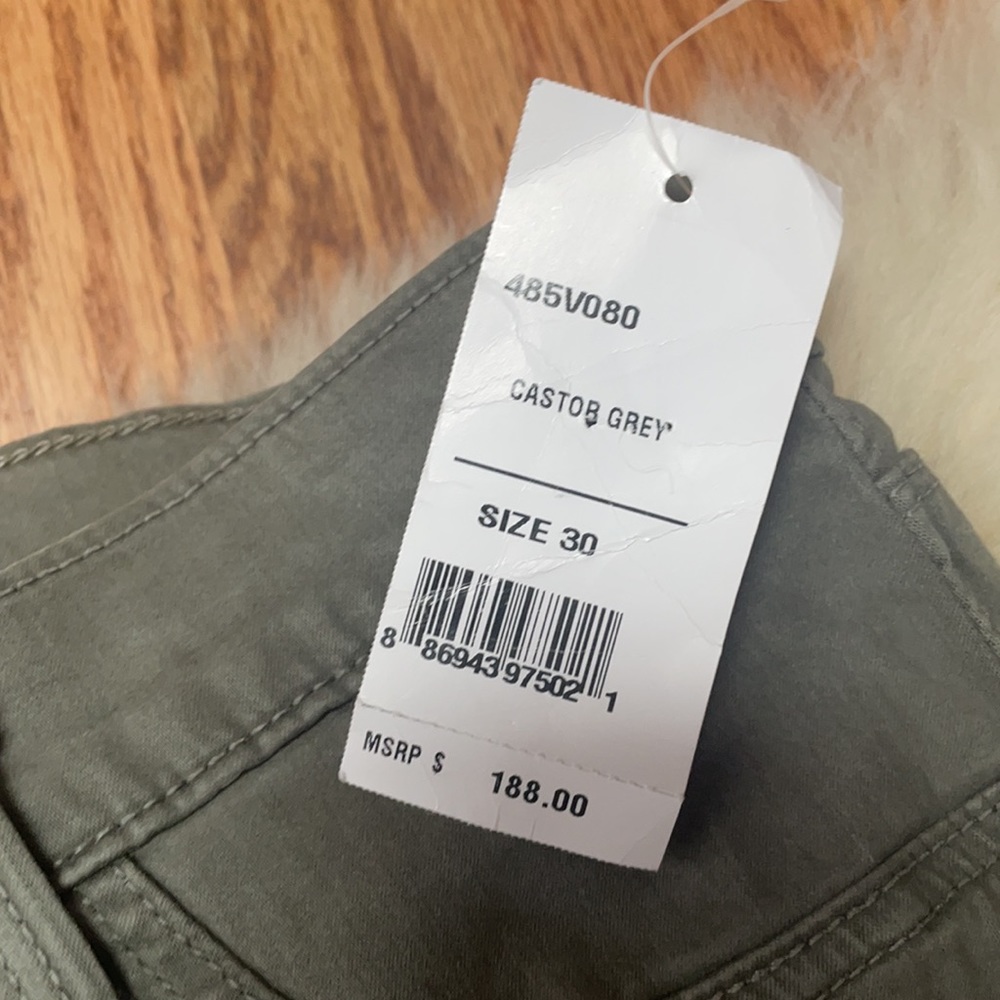 J Brand | 30 mid- rise super skinny luxe satin NWT jeans - Picture 4 of 5
